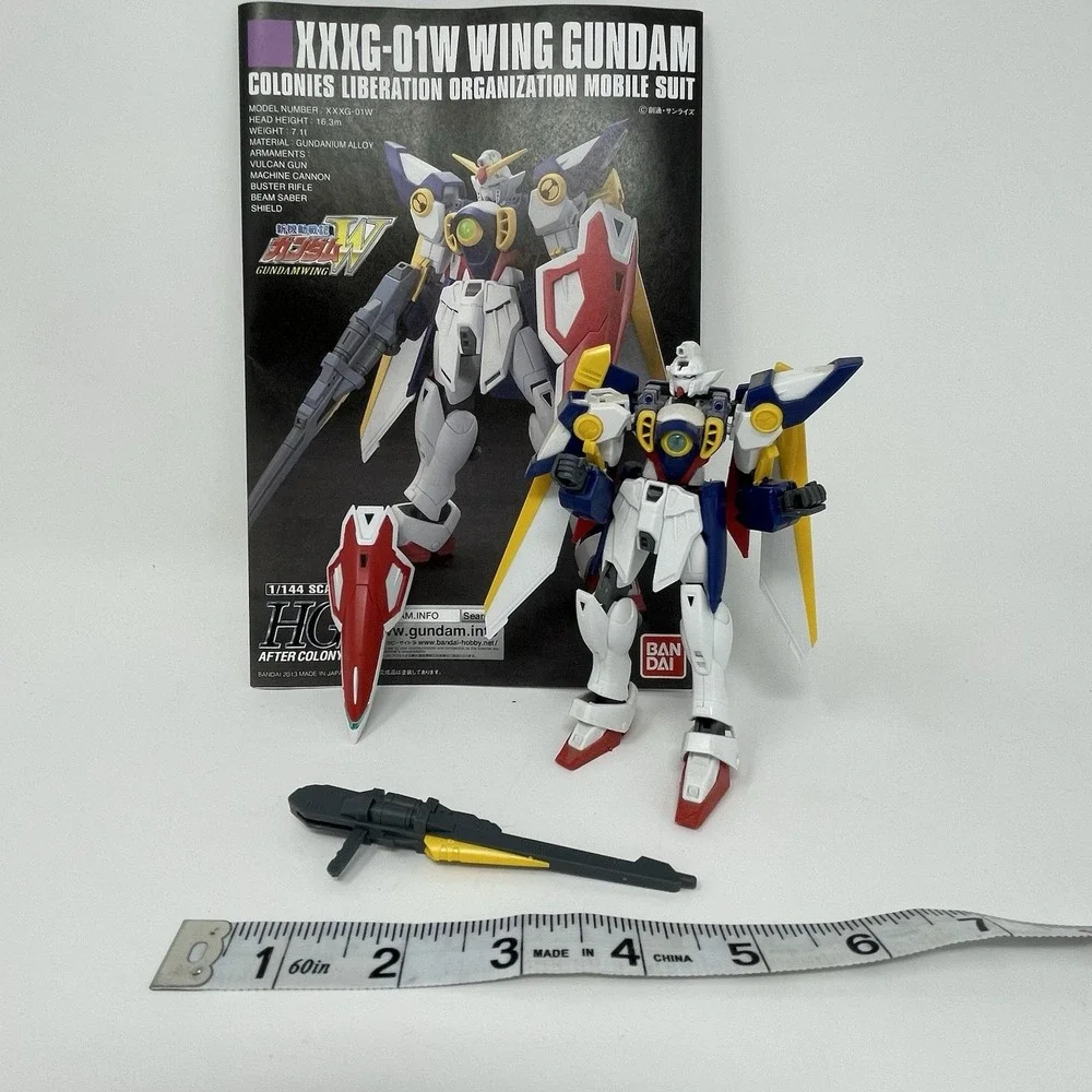 Bandai XXXG-01W Wing Gundam Mobile Suit AND Evangelion-01 EVA Open‎ Kit